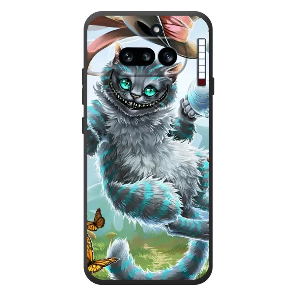 Чехол с рисунком «Чеширский КОТИК» для Nothing Phone (4a) Чехол с рисунком «Чеширский КОТИК» для Nothing Phone (4a)