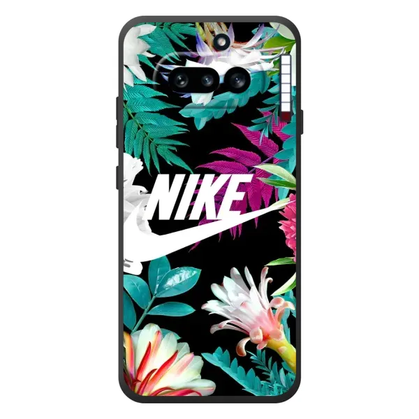 Чехол с рисунком «Цветочный Nike» для Nothing Phone (4a) Чехол с рисунком «Цветочный Nike» для Nothing Phone (4a)