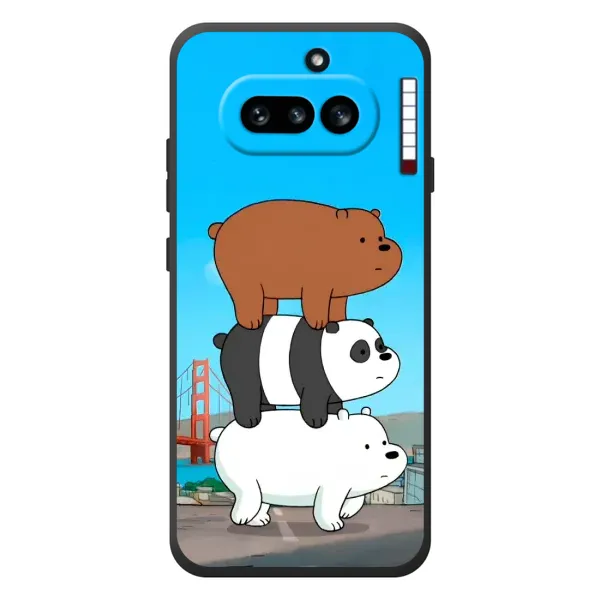 Чехол с рисунком «Друзья» для Nothing Phone (4a) Чехол с рисунком «Друзья» для Nothing Phone (4a)