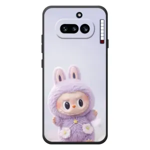 Чехол с принтом Лабубу для Nothing Phone (4a) (Фиолетовый Лабубу)