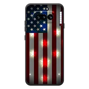 Чехол Флаг USA для Nothing Phone (4a) (Флаг США 2)
