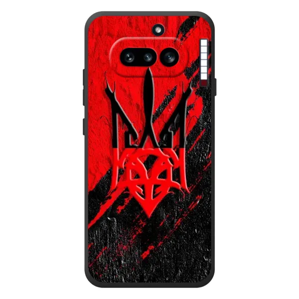 Чехол с рисунком «Герб в цвете УПА» для Nothing Phone (4a) Чехол с рисунком «Герб в цвете УПА» для Nothing Phone (4a)
