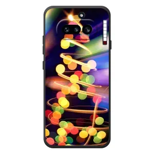 Чохол новорічна ялинка на Nothing Phone (4a) (Гірлянди)