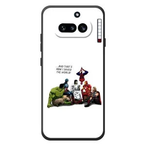 Чехлы для Nothing Phone (4a) (Для Христиан) (Иисус супергерой)
