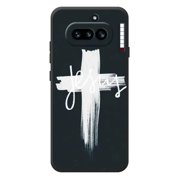 Чехол с рисунком «Jesus» для Nothing Phone (4a) Чехол с рисунком «Jesus» для Nothing Phone (4a)
