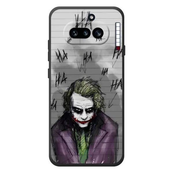 Чехол с рисунком «Joker клоун» для Nothing Phone (4a) Чехол с рисунком «Joker клоун» для Nothing Phone (4a)