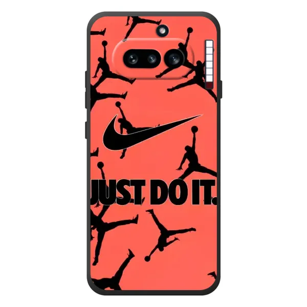 Чехол с рисунком «Just Do It» для Nothing Phone (4a) Чехол с рисунком «Just Do It» для Nothing Phone (4a)