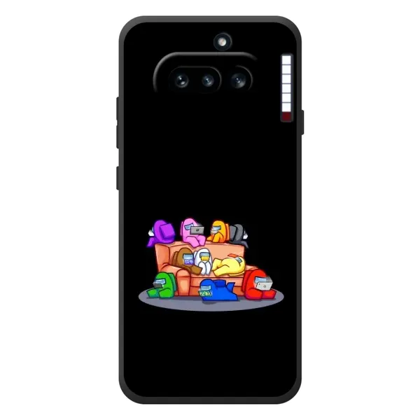 Чехол с рисунком «Команда» для Nothing Phone (4a) Чехол с рисунком «Команда» для Nothing Phone (4a)