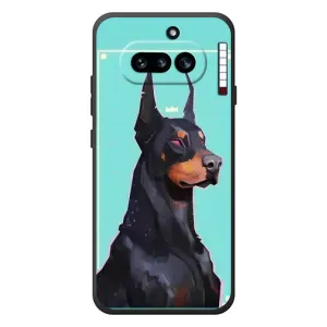 Чехол ДОБЕРМАН для Nothing Phone (4a) (Король доберман)
