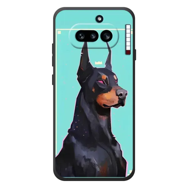 Чехол с рисунком «Король доберман» для Nothing Phone (4a) Чехол с рисунком «Король доберман» для Nothing Phone (4a)