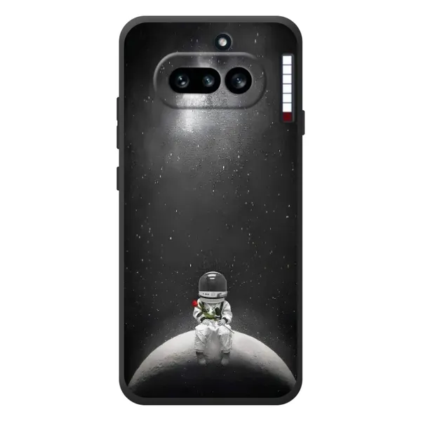 Чехол с рисунком «Космонавт романтик» для Nothing Phone (4a) Чехол с рисунком «Космонавт романтик» для Nothing Phone (4a)