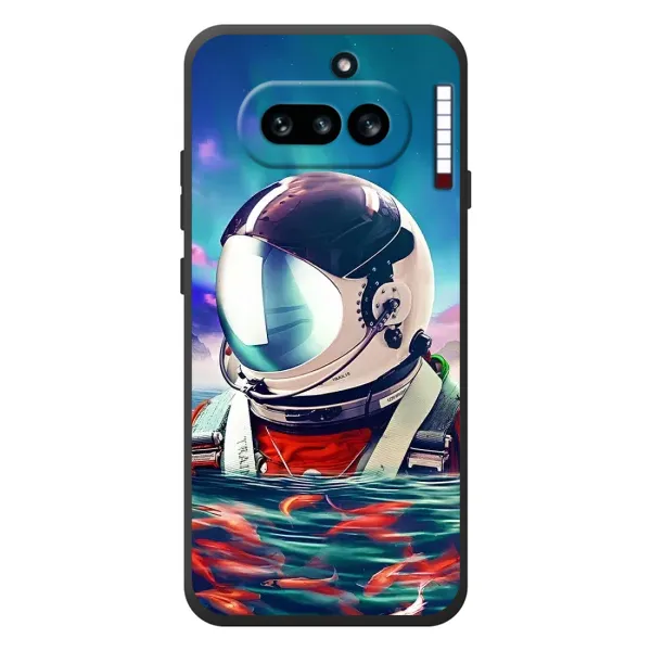 Чехол с рисунком «Космонавт в воде» для Nothing Phone (4a) Чехол с рисунком «Космонавт в воде» для Nothing Phone (4a)