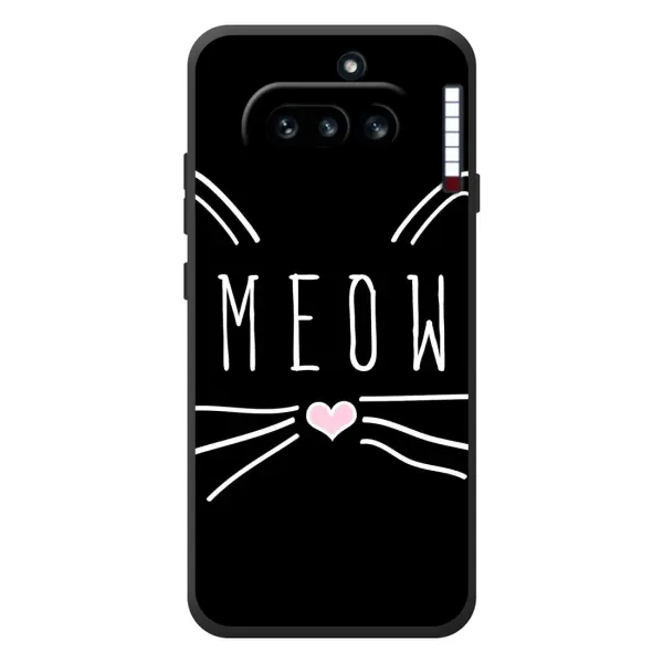 Чехол с рисунком «КОТИК MEOW» для Nothing Phone (4a) Чехол с рисунком «КОТИК MEOW» для Nothing Phone (4a)