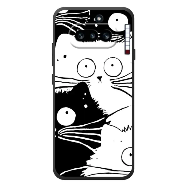Чехол с рисунком «КОТИКИ» для Nothing Phone (4a) Чехол с рисунком «КОТИКИ» для Nothing Phone (4a)