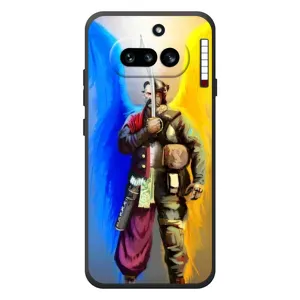 Чохол з картинкою (Патріотичний КОЗАК) на Nothing Phone (4a) (КОЗАК з крилами)