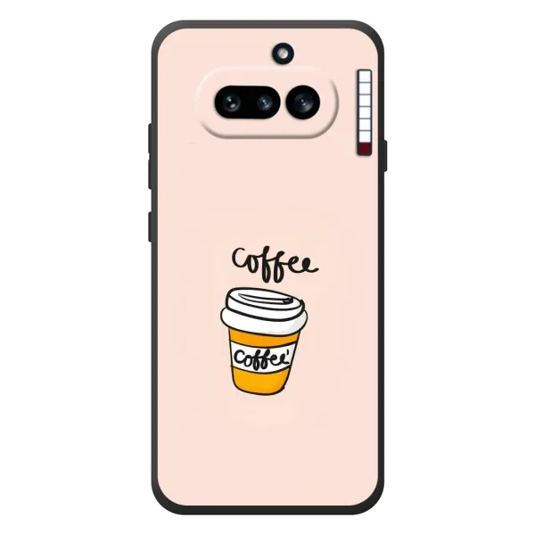 Чехол с рисунком «Кружка кофе» для Nothing Phone (4a) Чехол с рисунком «Кружка кофе» для Nothing Phone (4a)