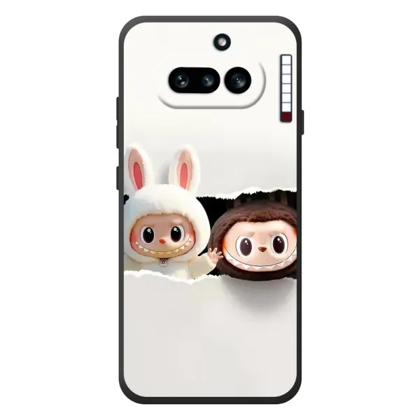 Чехол с рисунком «Фигурки Labubu» для Nothing Phone (4a) Чехол с рисунком «Фигурки Labubu» для Nothing Phone (4a)