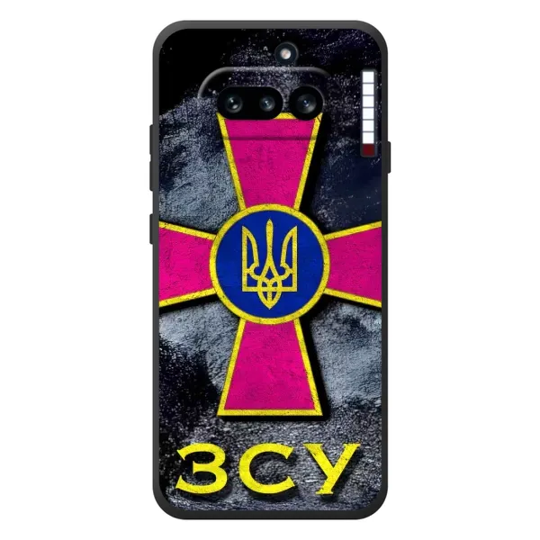 Чехол с рисунком «Лого ЗСУ» для Nothing Phone (4a) Чехол с рисунком «Лого ЗСУ» для Nothing Phone (4a)