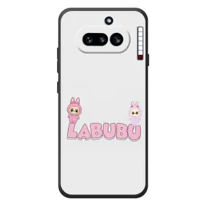 Чехол с принтом Лабубу для Nothing Phone (4a) (Логотип Лабубу)