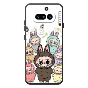 Чехол с принтом Лабубу для Nothing Phone (4a) (Маленькие Лабубу)
