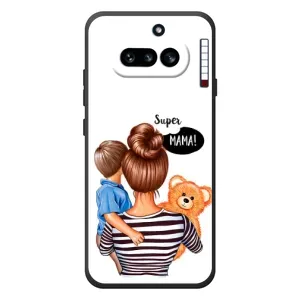 Чехлы для МАМЫ на Nothing Phone (4a) (Мама и сын)