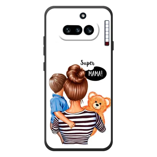 Чехол с рисунком «Мама и сын» для Nothing Phone (4a) Чехол с рисунком «Мама и сын» для Nothing Phone (4a)