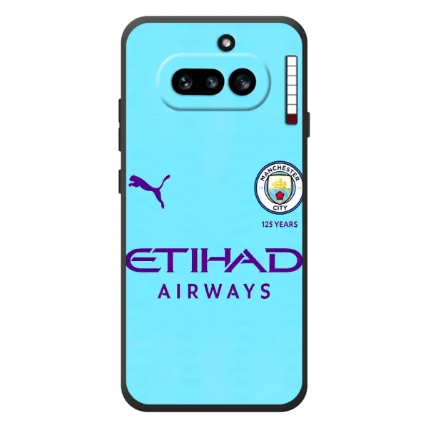 Чехол с рисунком «Man City» для Nothing Phone (4a)