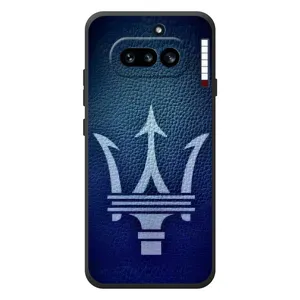 Чехлы с тематикой "Крутые машины" на Nothing Phone (4a) (Лого Maserati)