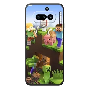 Чохли для Nothing Phone (4a) (Персонажі МайнКрафт) (Майн-крафт)