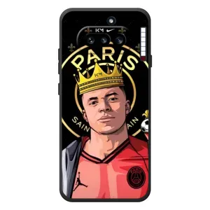 Чехол (TPU) с Футболистом на Nothing Phone (4a) (Mbappe King)