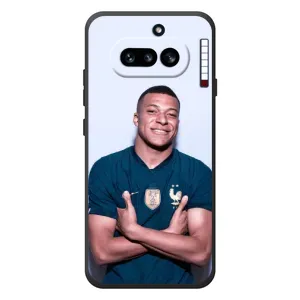 Чехол (TPU) с Футболистом на Nothing Phone (4a) (Мбаппешичка)