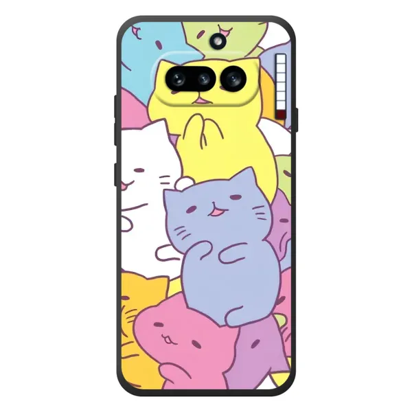 Чехол с рисунком «Милые котики» для Nothing Phone (4a) Чехол с рисунком «Милые котики» для Nothing Phone (4a)
