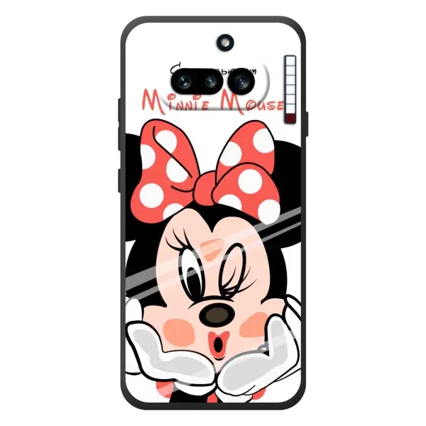 Чехол с рисунком «Minni Mouse» для Nothing Phone (4a) Чехол с рисунком «Minni Mouse» для Nothing Phone (4a)