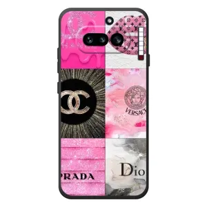 Чехол (Dior, Prada, YSL, Chanel) для Nothing Phone (4a) (Модница)