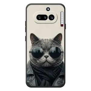 Чехол на тематику: Коты для Nothing Phone (4a) (Модный кот)