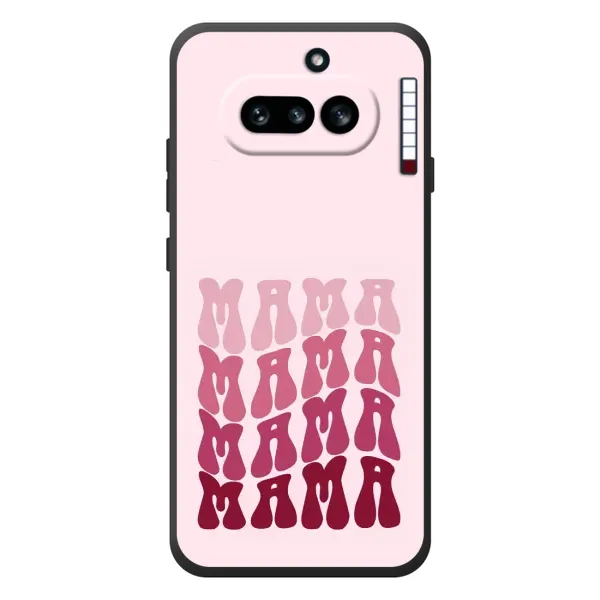 Чехол с рисунком «Надпись мама» для Nothing Phone (4a) Чехол с рисунком «Надпись мама» для Nothing Phone (4a)