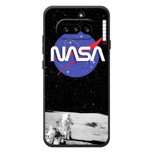 Чехол с рисунком «Nasa на луне» для Nothing Phone (4a) Чехол с рисунком «Nasa на луне» для Nothing Phone (4a)