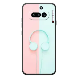 Чехол с рисунком «Наушники» для Nothing Phone (4a)