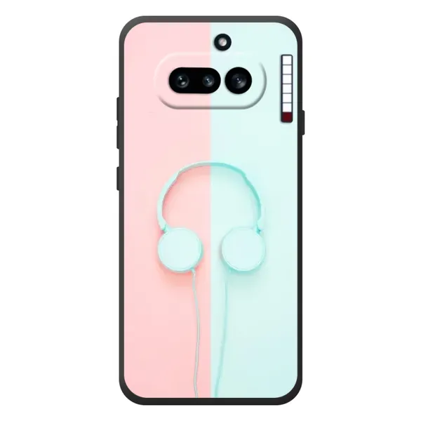 Чехол с рисунком «Наушники» для Nothing Phone (4a) Чехол с рисунком «Наушники» для Nothing Phone (4a)