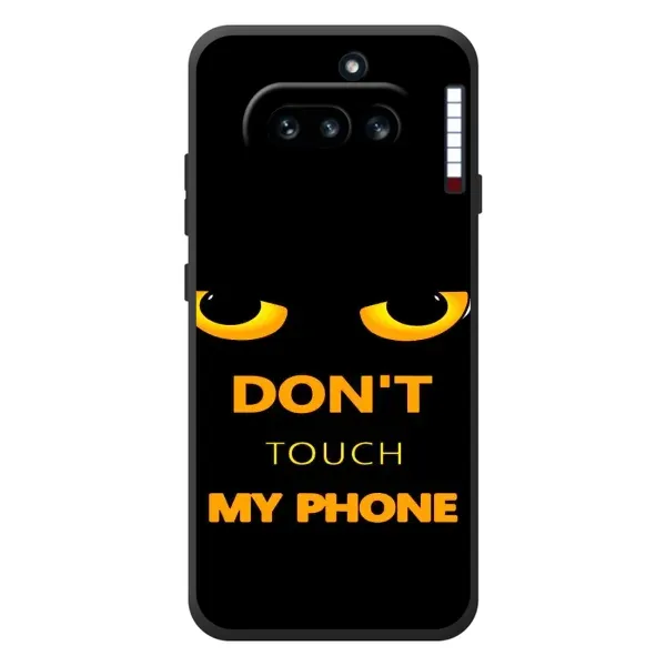 Чехол с рисунком «Не трогай мой телефон» для Nothing Phone (4a) Чехол с рисунком «Не трогай мой телефон» для Nothing Phone (4a)