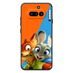 Чехлы ЗВЕРОПОЛИС для Nothing Phone (4a) (Ник и Хопс)