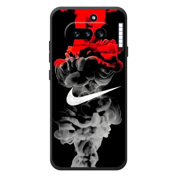 Чехол с рисунком «Nike дым» для Nothing Phone (4a) Чехол с рисунком «Nike дым» для Nothing Phone (4a)