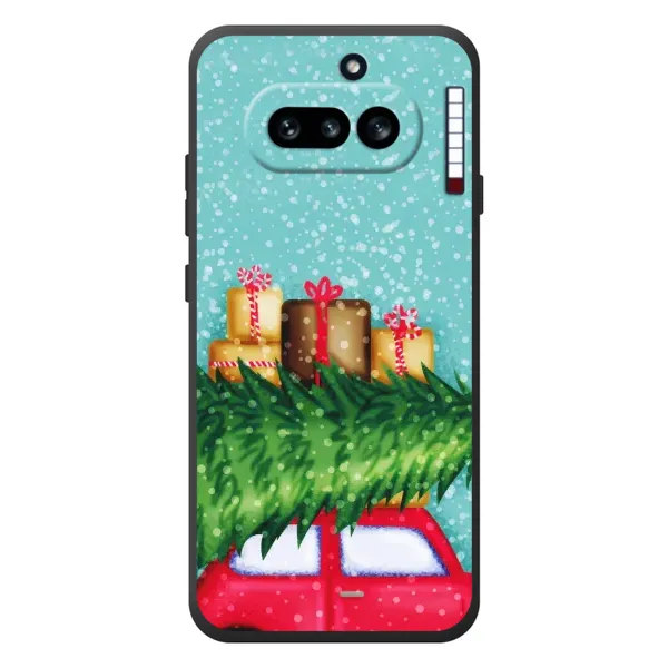 Чехол с рисунком «Новогодние подарки» для Nothing Phone (4a) Чехол с рисунком «Новогодние подарки» для Nothing Phone (4a)