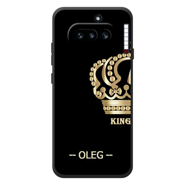 Чехол с рисунком «OLEG» для Nothing Phone (4a) Чехол с рисунком «OLEG» для Nothing Phone (4a)