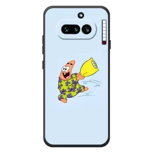 Чехлы с Патриком на Nothing Phone (4a) (Патрик с подушкой)