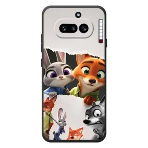 Силіконовий чохол з принтом Зоотрополіс для Nothing Phone (4a) (Персонажі Зоо)