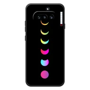 Чехол (ТПУ) с планетами на Nothing Phone (4a) (Полнолуние)