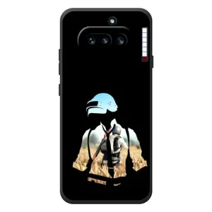 Чохол з картинкою "Герой Pubg" на Nothing Phone (4a) (Пубг мен)