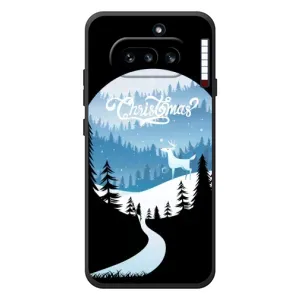 Силіконовий бампер на різдво для Nothing Phone (4a) (Різдвяний Олень)