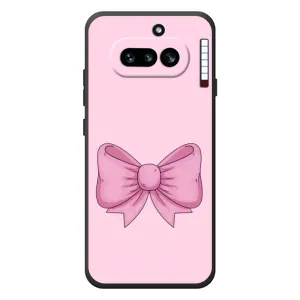 Чохол банти для Nothing Phone (4a) (Рожевий бантик)